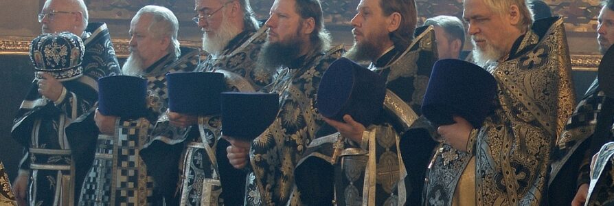 27.03.2024. Литургию Преждеосвященных Даров в Свято-Симеоновском кафедральном соборе.
