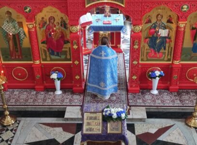 31.08.2024. Божественная литургия иконы  Божией Матери «Всецарица».