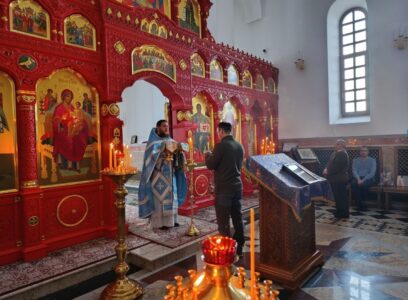 04.12.2024. Божественная литургия. Введение во храм Пресвятой Богородицы. Фото.