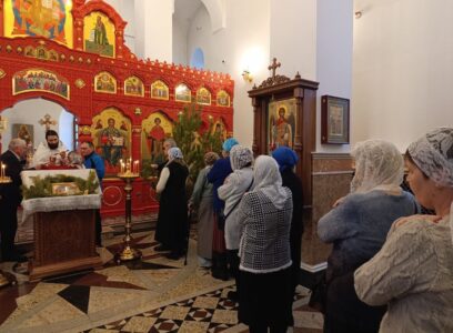 08.01.2025. Божественная литургия. Собор Пресвятой Богородицы