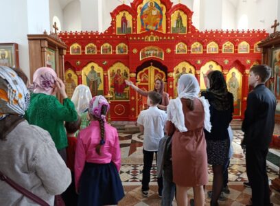 20.05.2025. Экскурсия для детей и их родителей подготовительной группы розинского детского сада №12