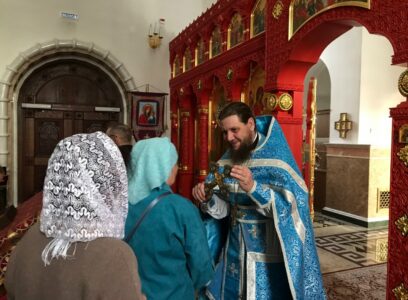 04.12.2025. Божественная литургия.  Введения во храм Пресвятой Богородицы.
