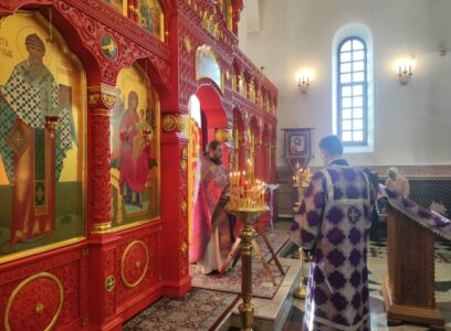 15.03.2026. Воскресная Божественная литургия. Таинство соборования. Фото